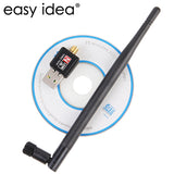 Wireless WiFi Adapter 5dB wifi Antenna 150Mbps Lan Wireless Network Card Portable USB WiFi Receiver Adaptador WiFi 802.11b/g/n