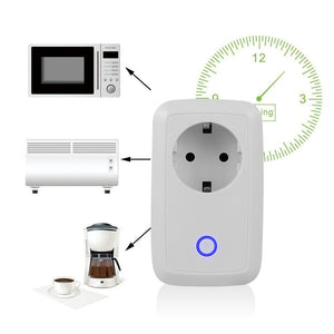 Wireless WiFi Intelligent Plug Potable Smart Power Socket EU/US Plug Wifi Remote Control Switch 220V For iOS Android