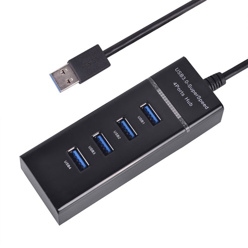 Mini USB HUB 3.0 5Gbps 4 Ports Micro USB 3.0 HUB USB Splitter Adapter Super Speed High Quality Computer Peripherals White/Black