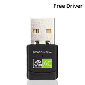 USB Wi fi Adapter AC Wireless Wi-fi Ethernet Network Card Dual Band 2.4G/5G 600Mbps wi fi usb Receiver 802.11a/g/n/ac For PC