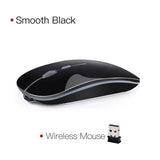 Wireless Mouse Rechargeable Computer Mouse USB Silent Ergonomic Mause Portable Ultra Thin Mute Mice For PC Laptop iMac