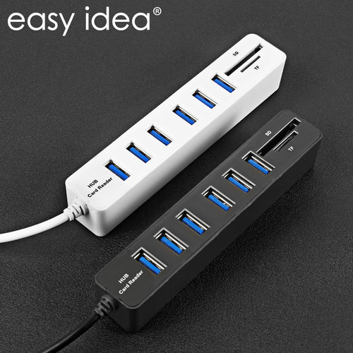 USB HUB 3.0 Combo Multi USB Splitter 3.0 Micro USB 3 HUB 3 / 6 Ports TF SD Card Reader Hab for PC Computer Accessories