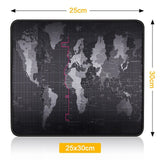 Gaming Mouse Pad Computer Mousepad Large Mouse Pad Gamer Anti-slip Natural Rubber Surface World Map Big Mouse Mat Desk Mat Game