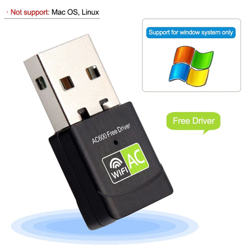 Wireless USB Wifi Adapter Lan Ethernet Receiver Usb Wi fi AC Dongle Wi-fi Adapter Network Card USB Wifi Antenna For PC Laptop