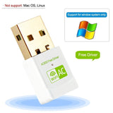 USB WiFi Adapter 600Mbps Wi Fi 5 Ghz Adapter Wi-Fi Dongle Network Card Antenna WiFi Receiver USB Lan Ethernet Free Driver For PC